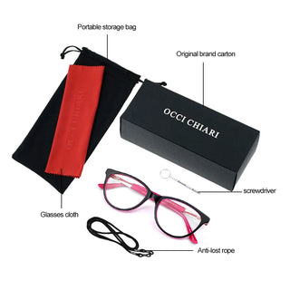 OCCI CHIARI Optical Glasses Women Prescription Decorative Eyeglasses