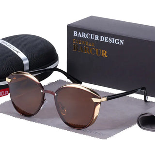 BARCUR Luxury Brand Women Sunglasses Polarized Sun glasses for Women