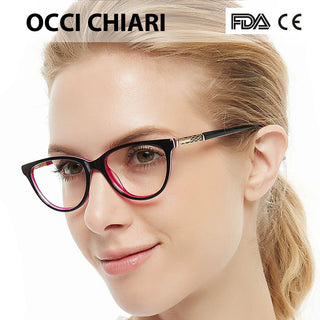 OCCI CHIARI Optical Glasses Women Prescription Decorative Eyeglasses