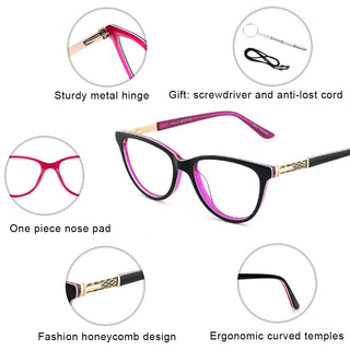 OCCI CHIARI Optical Glasses Women Prescription Decorative Eyeglasses