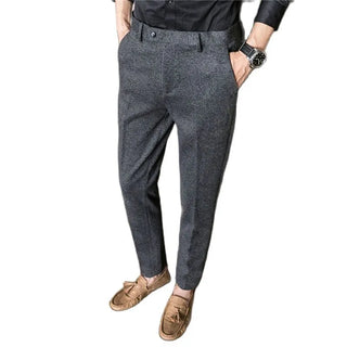 Pantalon en laine pour homme -QJ CINGA, Automne/Hiver Pantalon épais