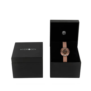 Montre Vista Numero tout marron en silicone