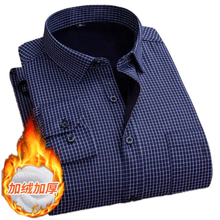 Chemise chaude pour Homme, en polaire épaisse, nouvelle collection hiver 2024