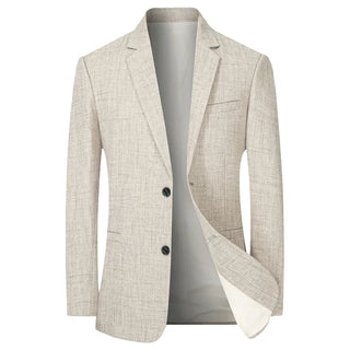 TURNER - Veste de costume pour hommes Blazers fins Printemps Automne Solide Affaires