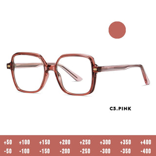 KANSEPT Women's Eyepieces for Reading Glasses Square Lunette Myopia