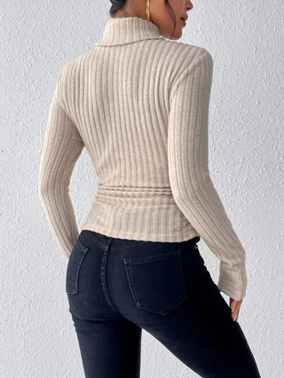 Pull ajusté femme