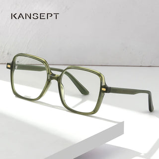 KANSEPT Women's Eyepieces for Reading Glasses Square Lunette Myopia