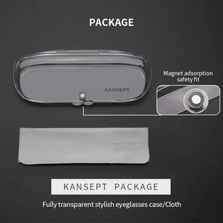 KANSEPT Women's Eyepieces for Reading Glasses Square Lunette Myopia