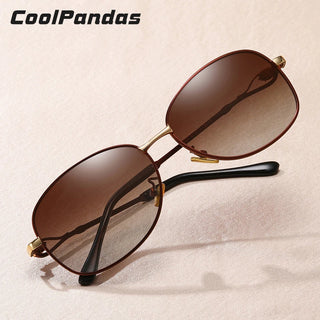 CoolPandas 2024 New Style Women's Sunglasses Gradient Polarized Lens